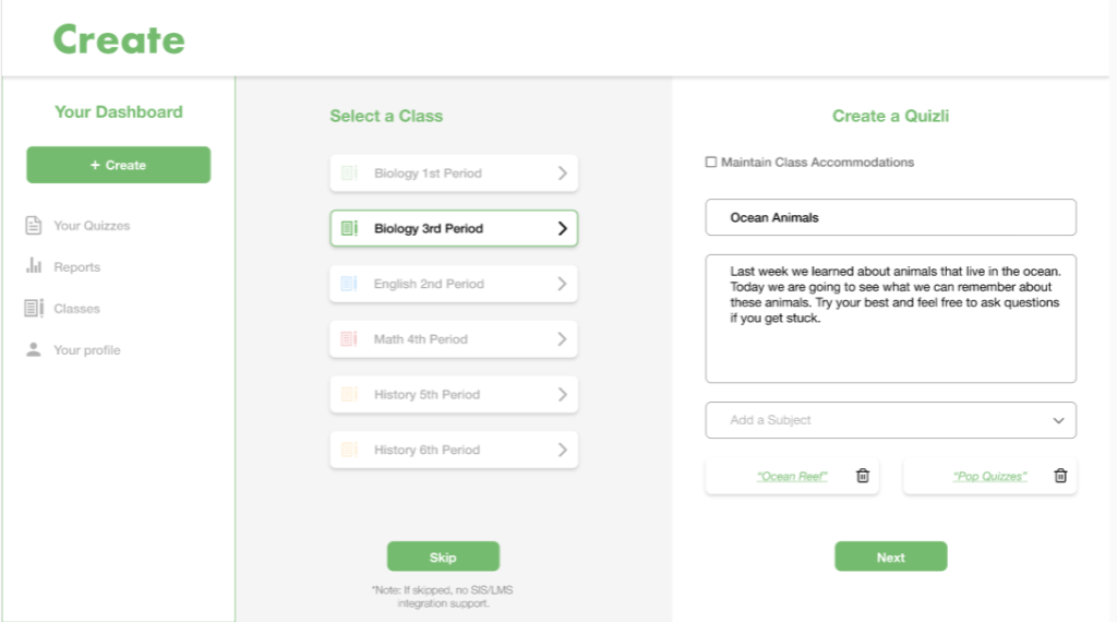 New Quizli Screenshot